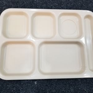 4 pack Cafeteria Meal Food Trays
